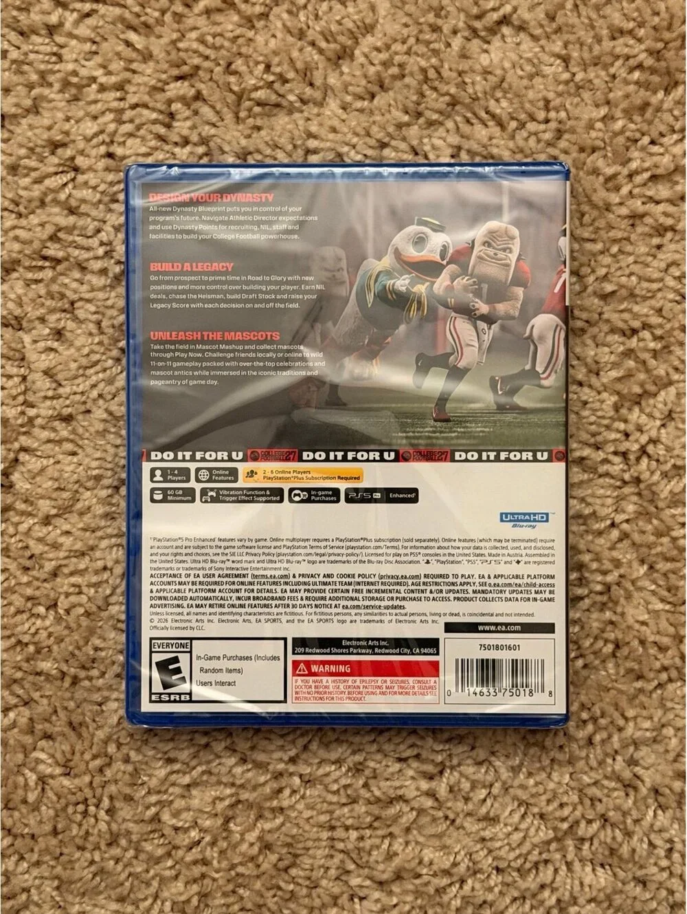 EA Sports College Football 27 for PlayStation 5